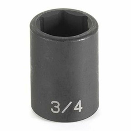 PROTECTIONPRO 0.5 in. Drive 6 Point Standard Fractional Impact Socket - 1.68 in. PR3595926